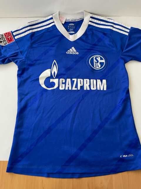 Koszulka piłkarska Schalke 04 #33 Nuestadter Adidas L młodzieżowa