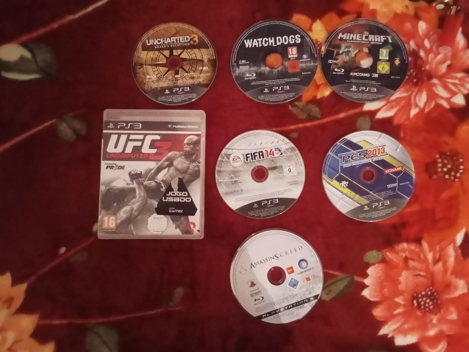 Ps3  em bom estado 12 gigas