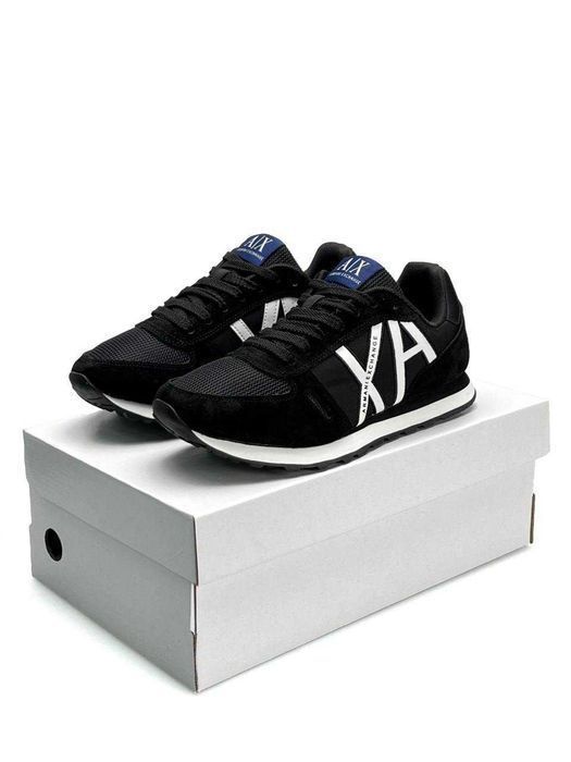 Кроссовки Armani Exchange AX Black White оригинал
