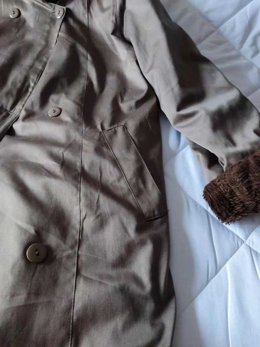 * Novo  Excelente Casaco sobretudo Gabardine  Sra - Unica  40 *