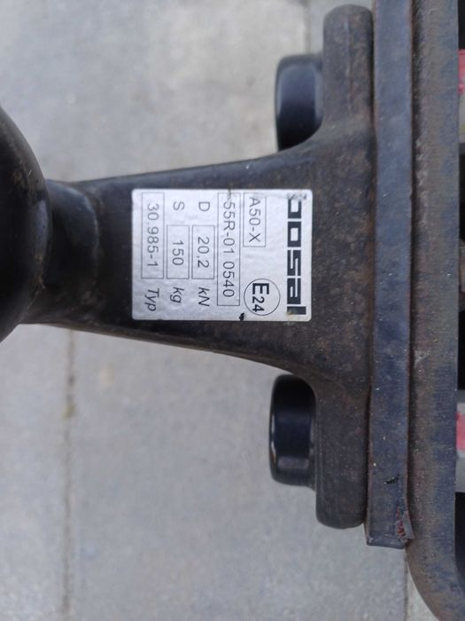hak holowniczy ford transit custom bk21-19d520-bh