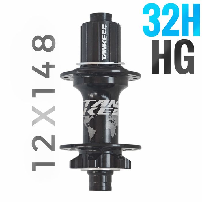 Głośna! TANKE 12x148 BOOST HG piasta tylna ratchet tył Shimano hg
