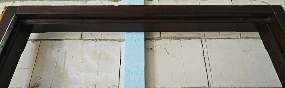 drzwi drewniane zewnętrzne "90" z ościeżnicą, grubość skrzydła 54 mm