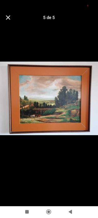 Conjunto de pinturas a óleo