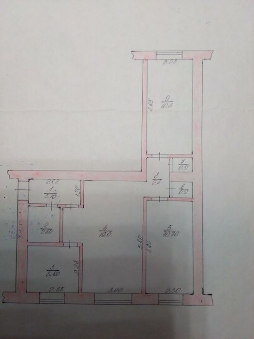 3-кімнатна квартира в районі цукрового заводу