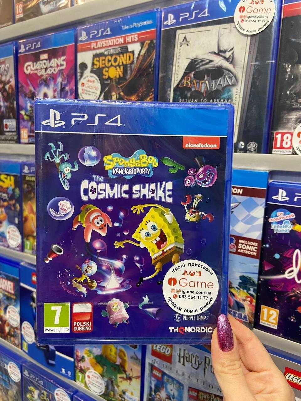 SpongeBob SquarePants: The Cosmic Shake Губка Боб PS4 PS5 igame