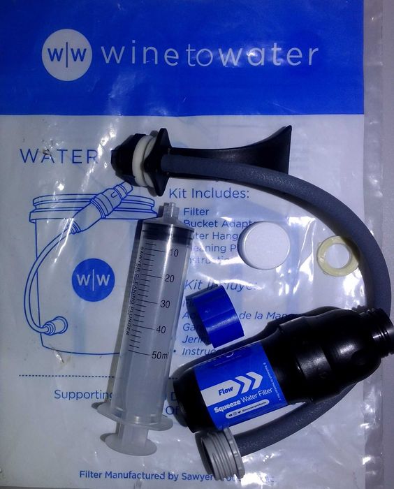 Фильтр для воды Sawyer Squeeze Water Filter Kit W/W ОРИГИНАЛ США