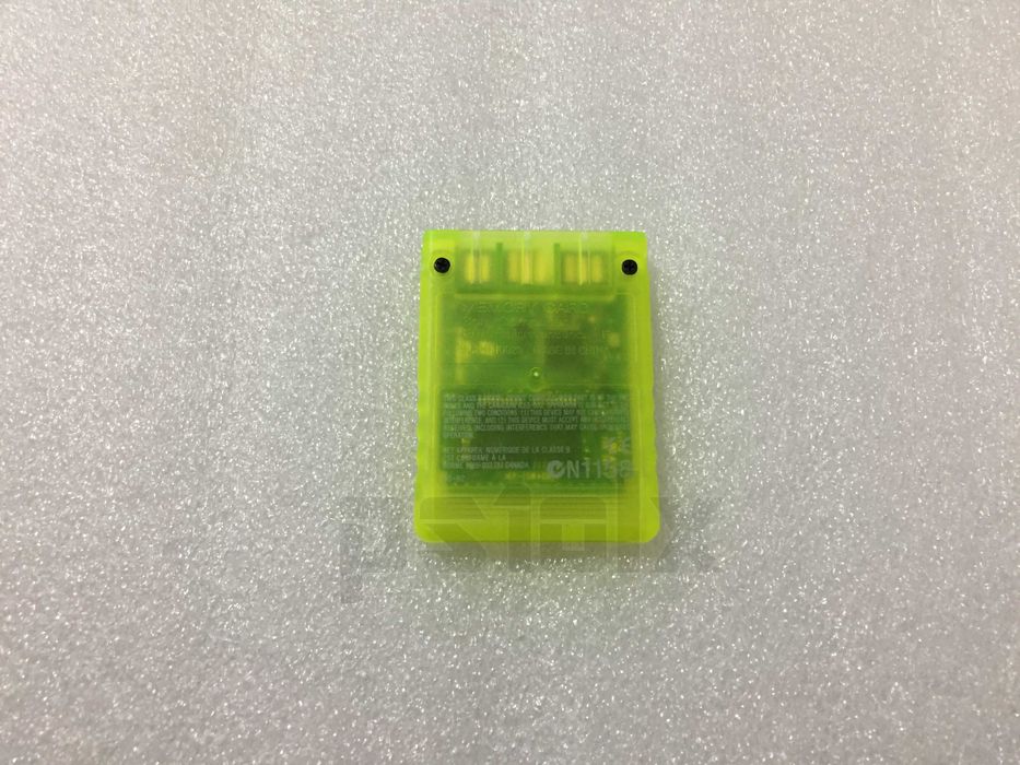 Memory Card Lemon Yellow playstation ps2