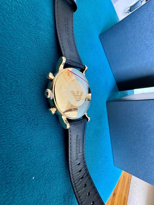 Zegarek męski Emporio Armani Luigi gold black AR1917 Nowy