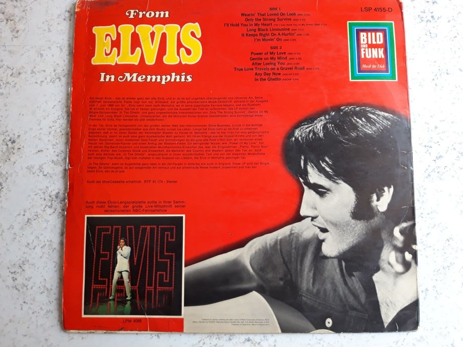 Винил пластинка ELVIS