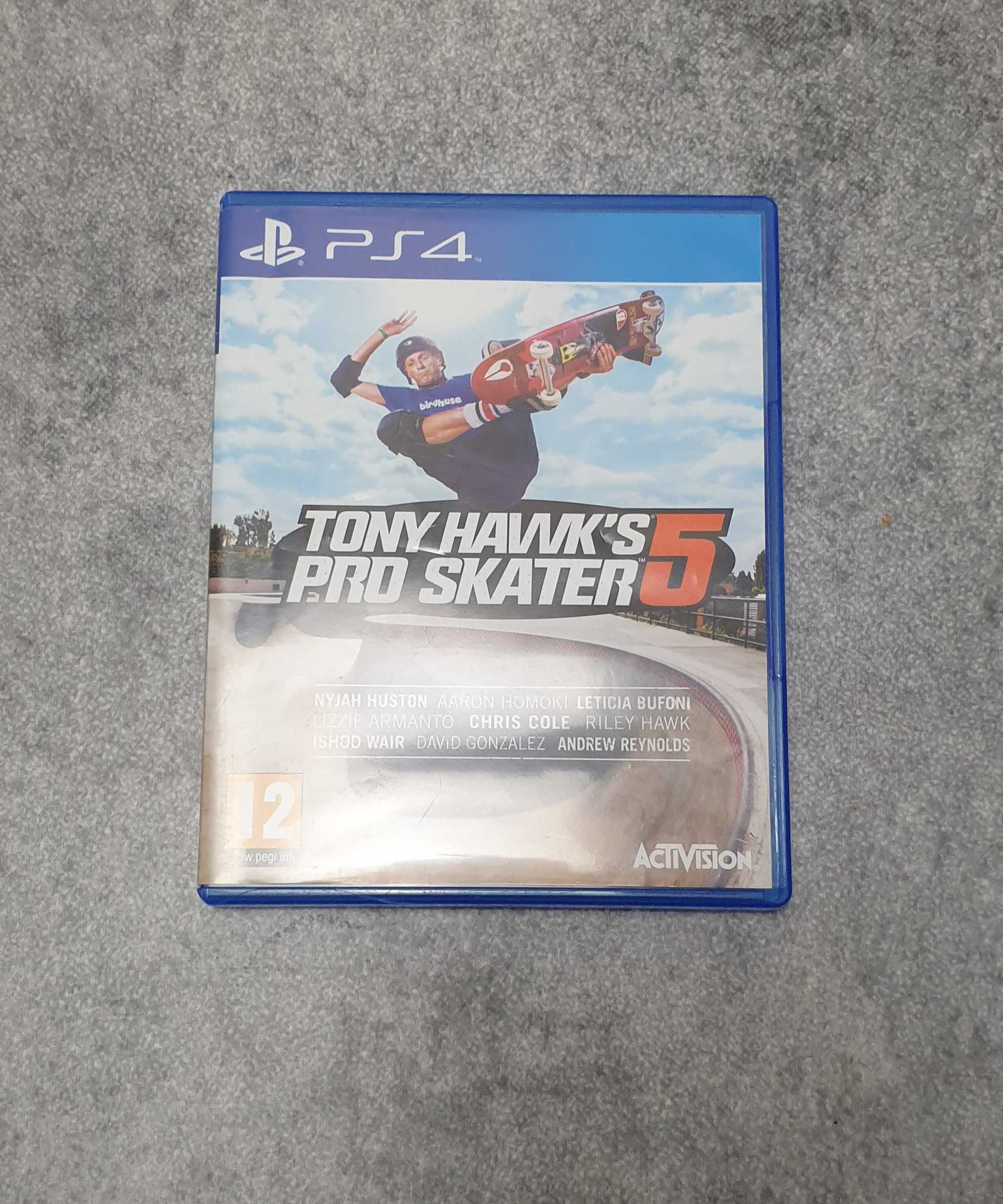 Tony Hawk's Pro Skater 5 ps4 stan bardzo dobry