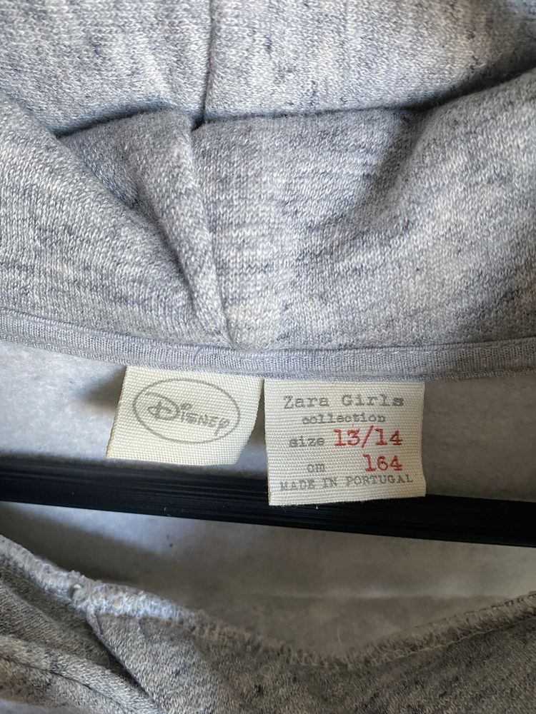 Zara платье с капюшоном ( 164 см )