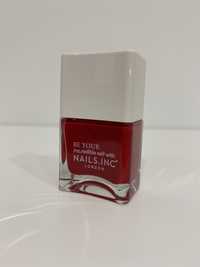 Czerwony klasyczny lakier do paznokci Nails Inc London nowy 14ml