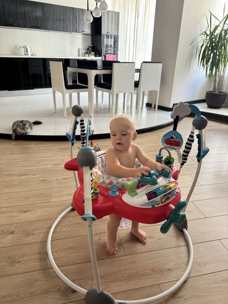 Развивающий центр Прыгунки 2 в 1 Fisherprice Chicco Baby Einstein