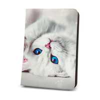 Etui GreenGo Cute Kitty na Tablety 9-10'' Uniwersalne ochronne