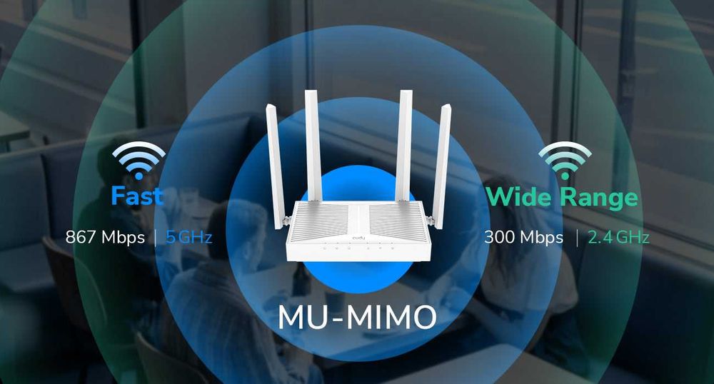 [Novo] Access Point WiFi AC1200 Empresarial