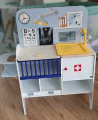 Dla dzieci zestaw zabawka przychodnia drewniana lekarska Lidl Pl