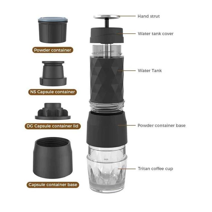 портативна Кавоварка Biolomix Espresso Machine