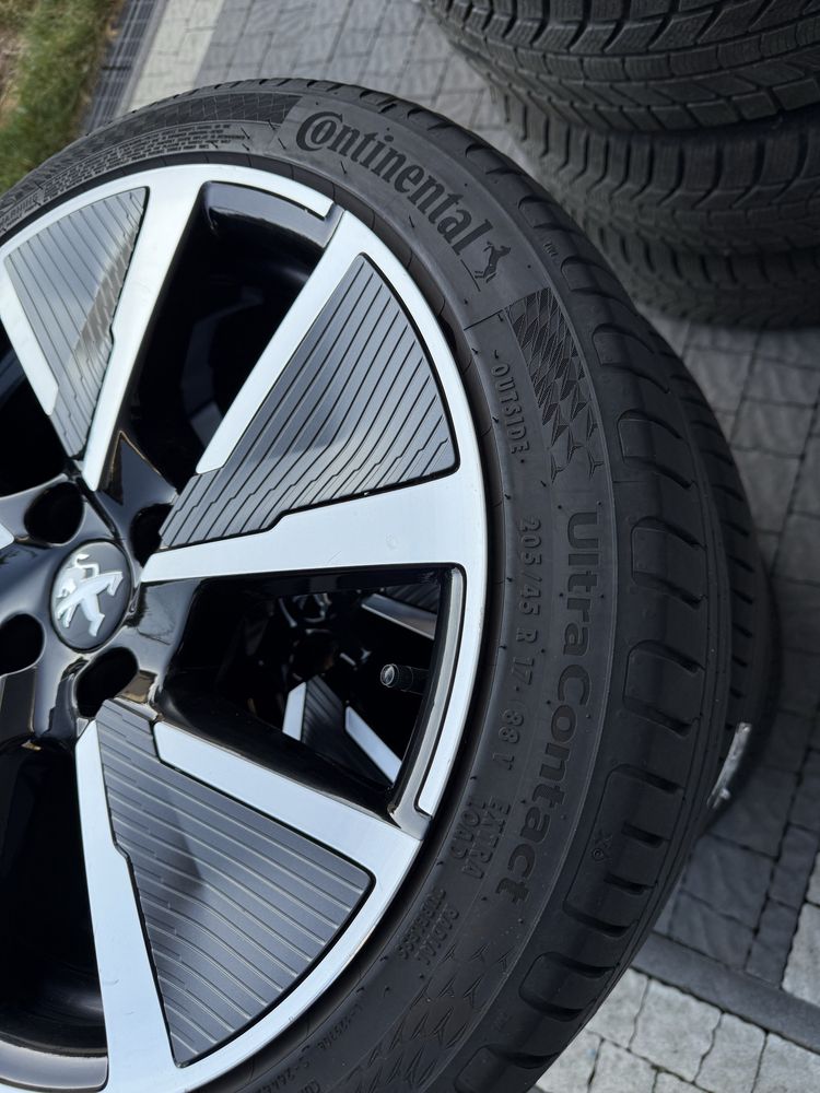 Диски легкосплавні титанові титани колеса peugeot 208 e-208 opel corsa