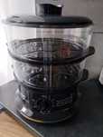 PAROWAR mocny parowar 900W pojemny 9L