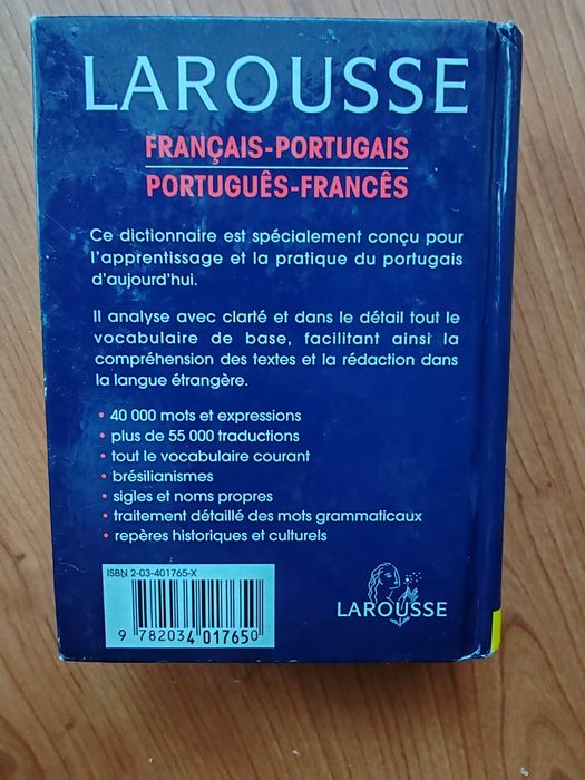 Dicionário francês - português Larousse