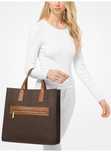 Сумка Michael Kors Kenley Tote Bag Monogram Brown Large