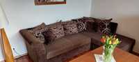 Brązowa sofa Living Room 265 cm