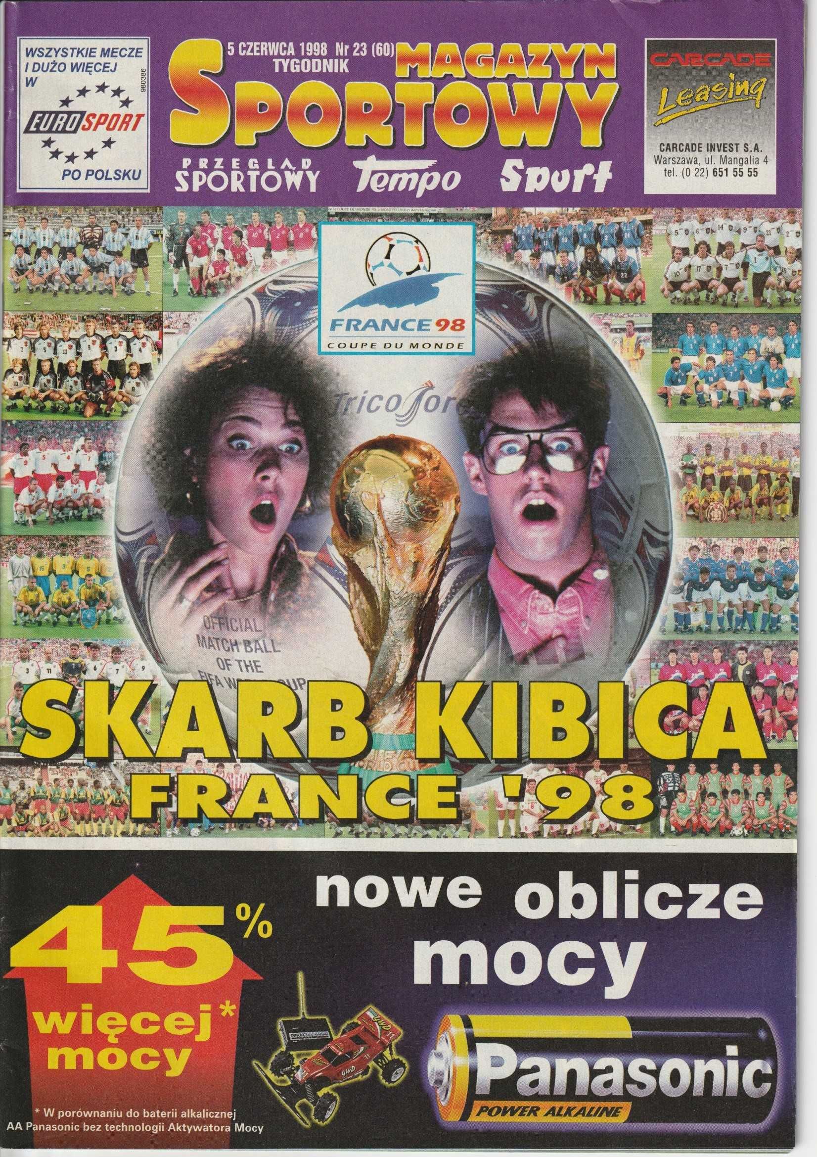 Magazyn Sportowy -  SKARB KIBICA - MŚ - 1998