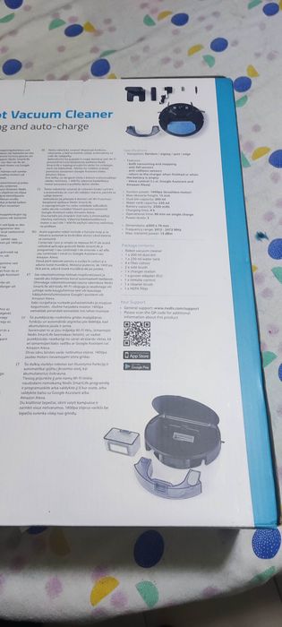 Aspirador robot Nedis combo Wi-Fi(Garantia)