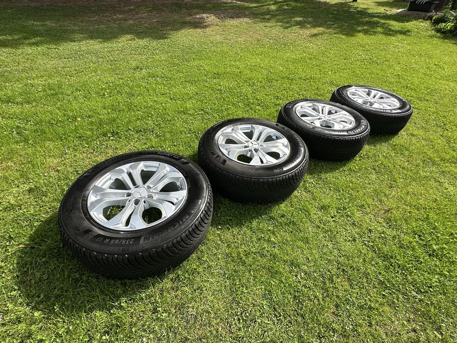 Opony zimowe MICHELIN-4222r+ORYGINALNE Felgi Aluminiowe 17’’ Mercedes