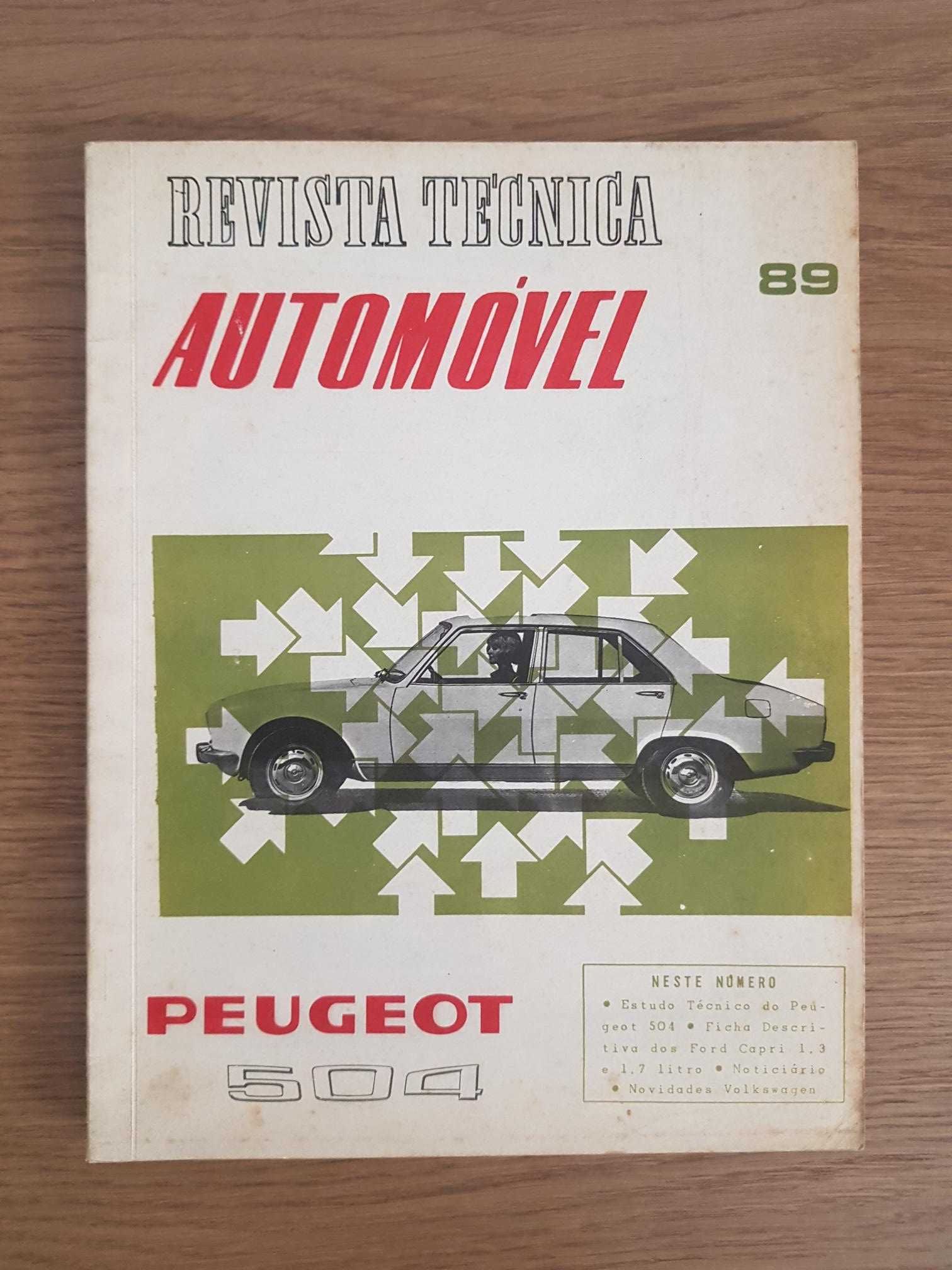 Revista Técnica Automóvel Nº89 (Ano:1970)