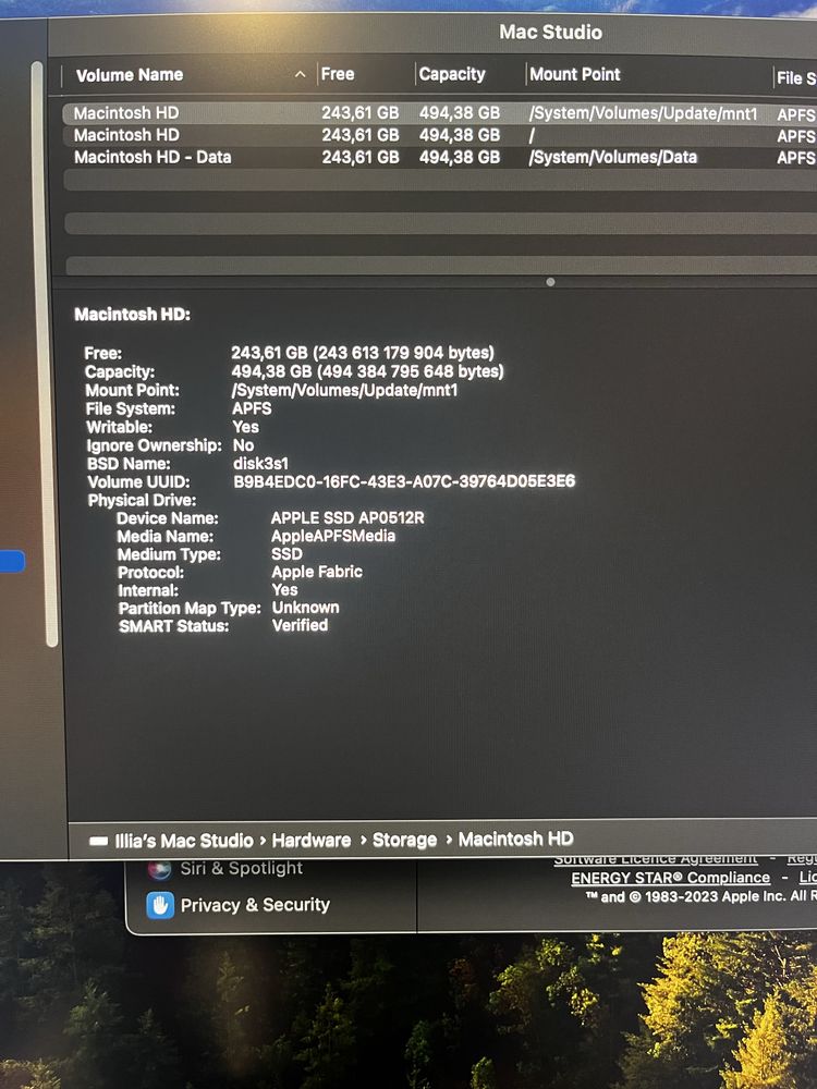 Mac Studio M1 Max chip 32 GB RAM / 512 GB SSD