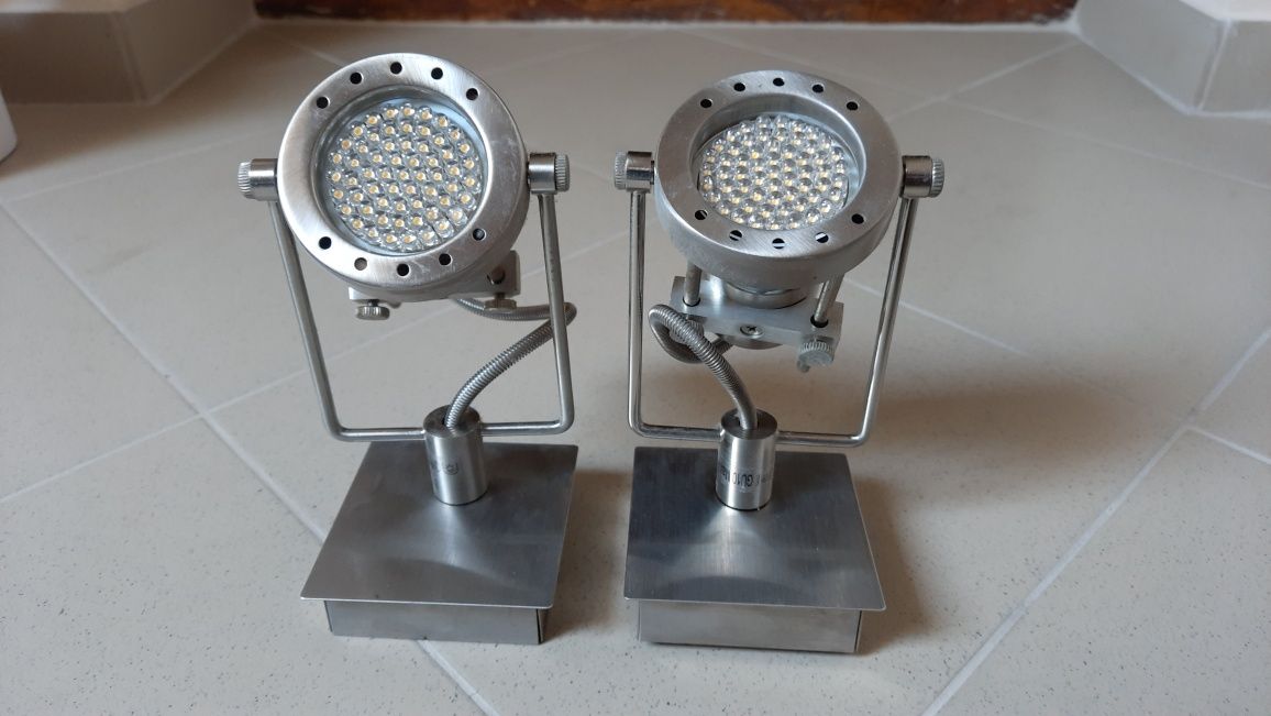 Sprzedam lampy halogenowe 2 mniejsze + 1 większa