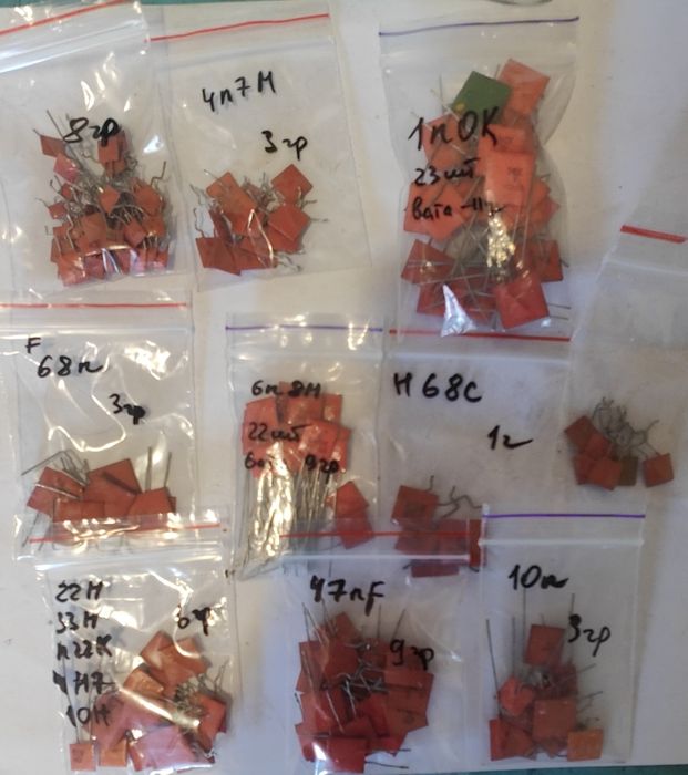 Радіокомпоненти, конденсатори,резістори