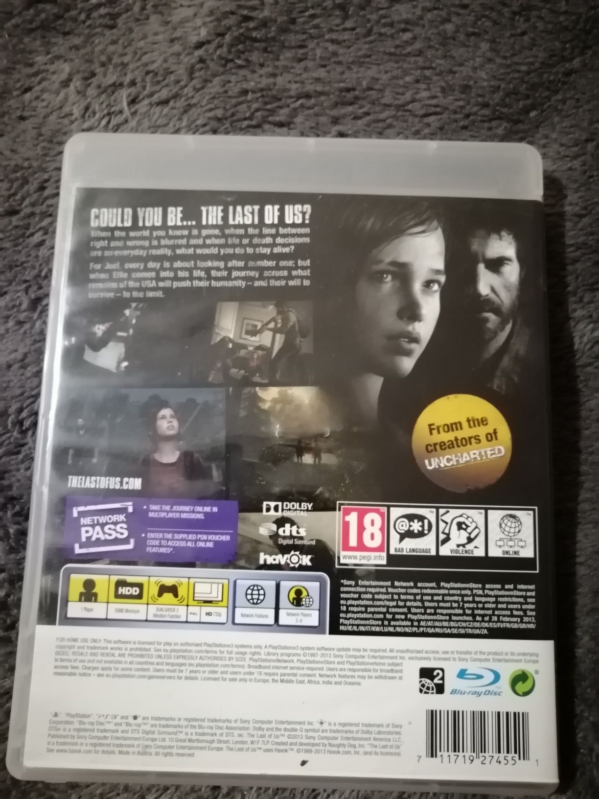 The Last of Us pl PlayStation 3 ps3