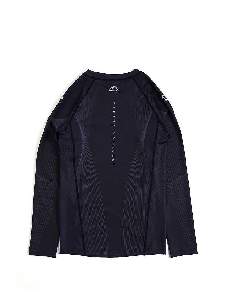 MANTO RASHGUARD RASH longsleeve flow czarne