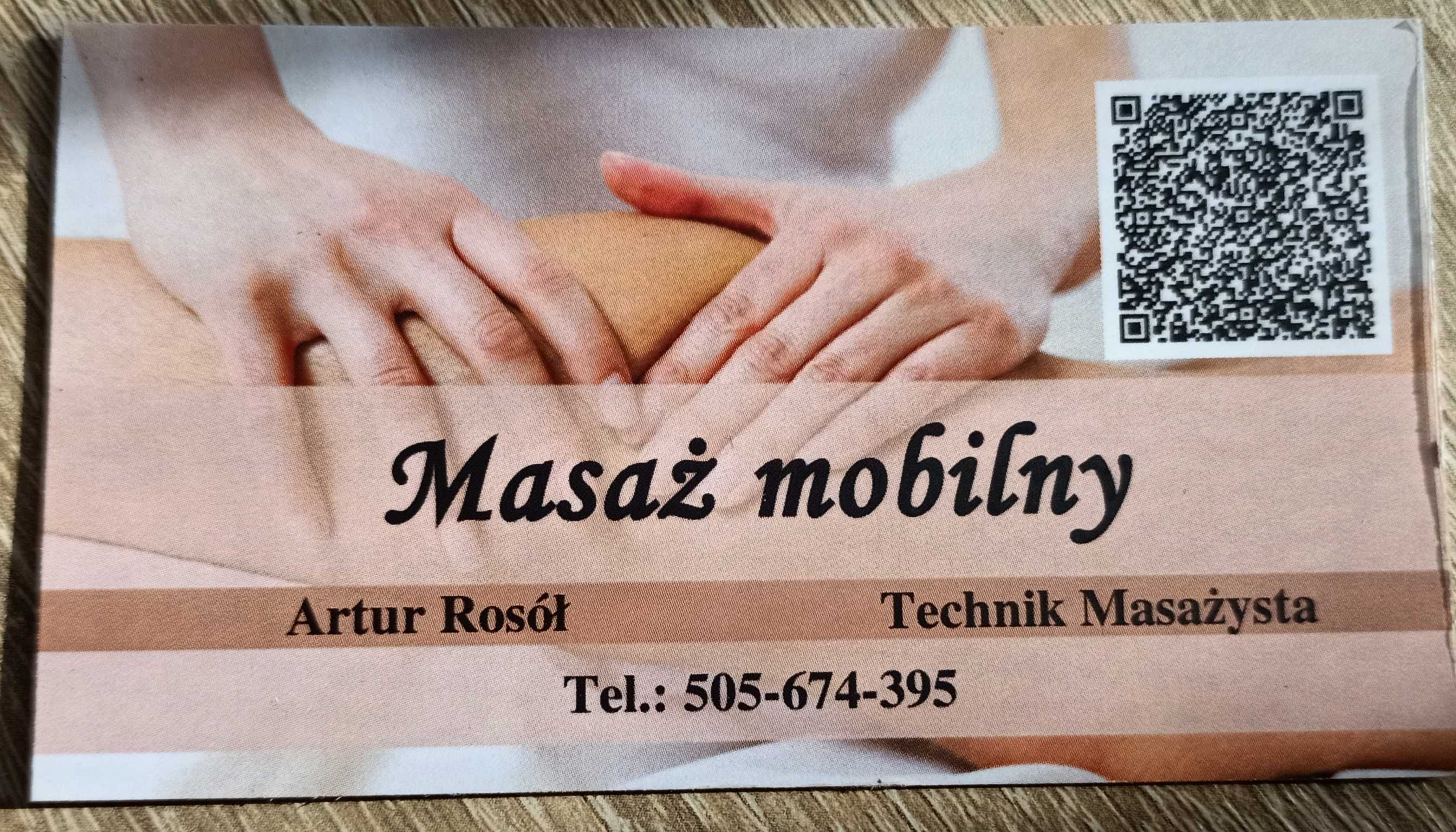 Masaż mobilny Gorlice i okolice