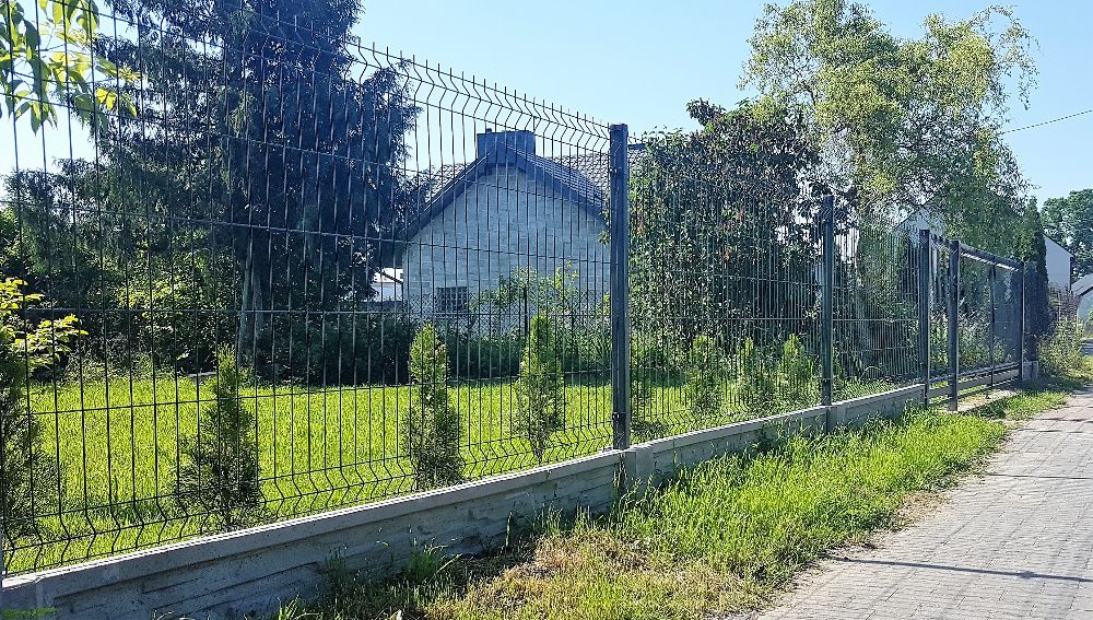 Panele ogrodzeniowe Ø 4,0 mm, Zn+RAL, 1230x2500mm oczko 5X20-MONTAŻ