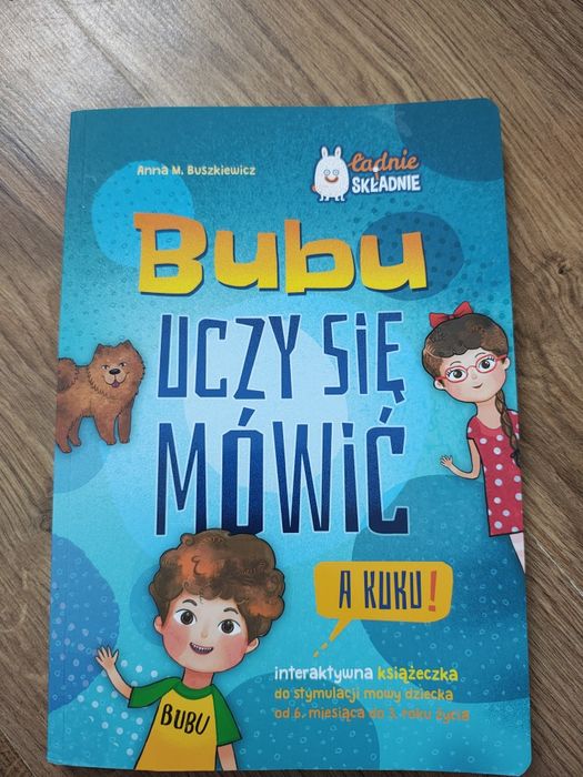 Bubu uczy się mówić - Anna M. Buszkiewicz