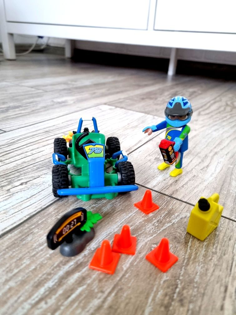 Wyścigowy gokart wyścigi  playmobil