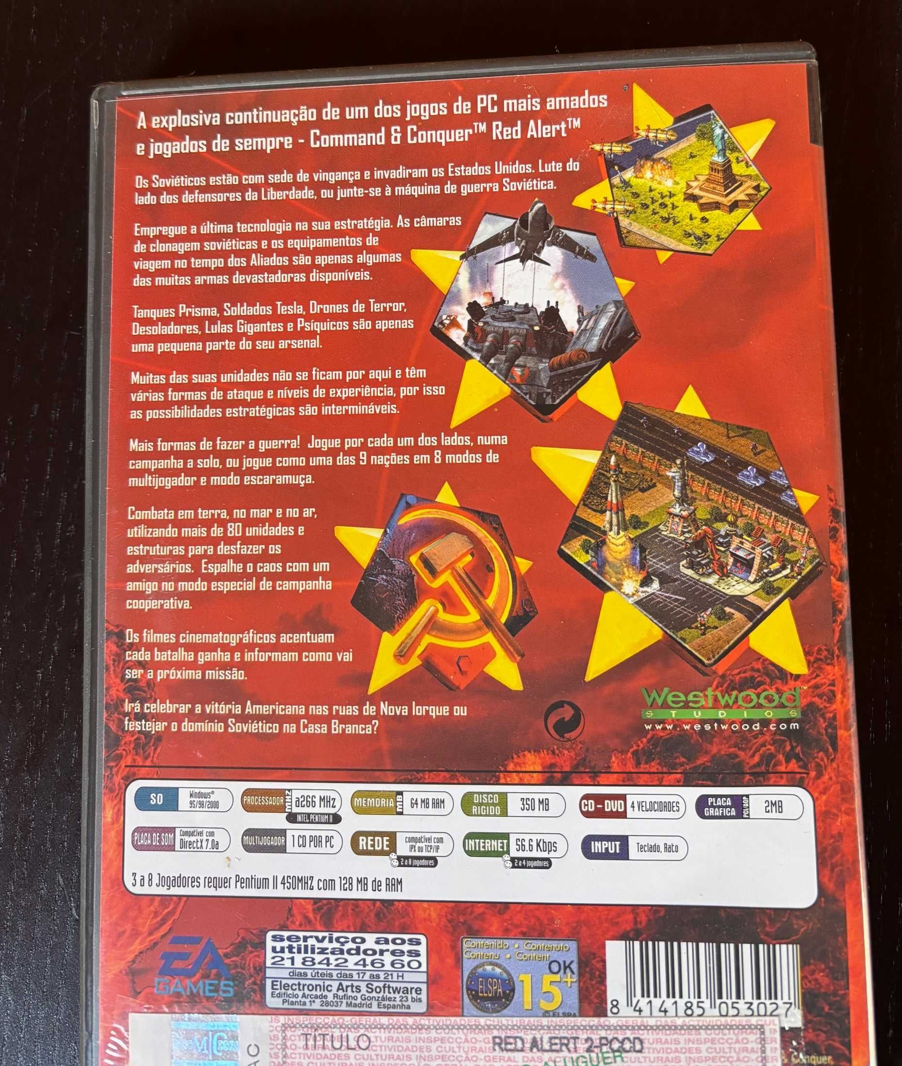 Jogo PC Red Alert 2