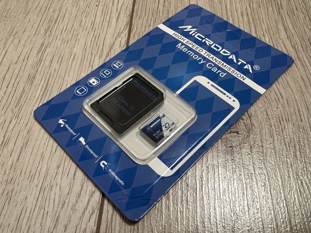 Новая запечатана! MicroSD 32GB Memory Card Карта памяти High Speed