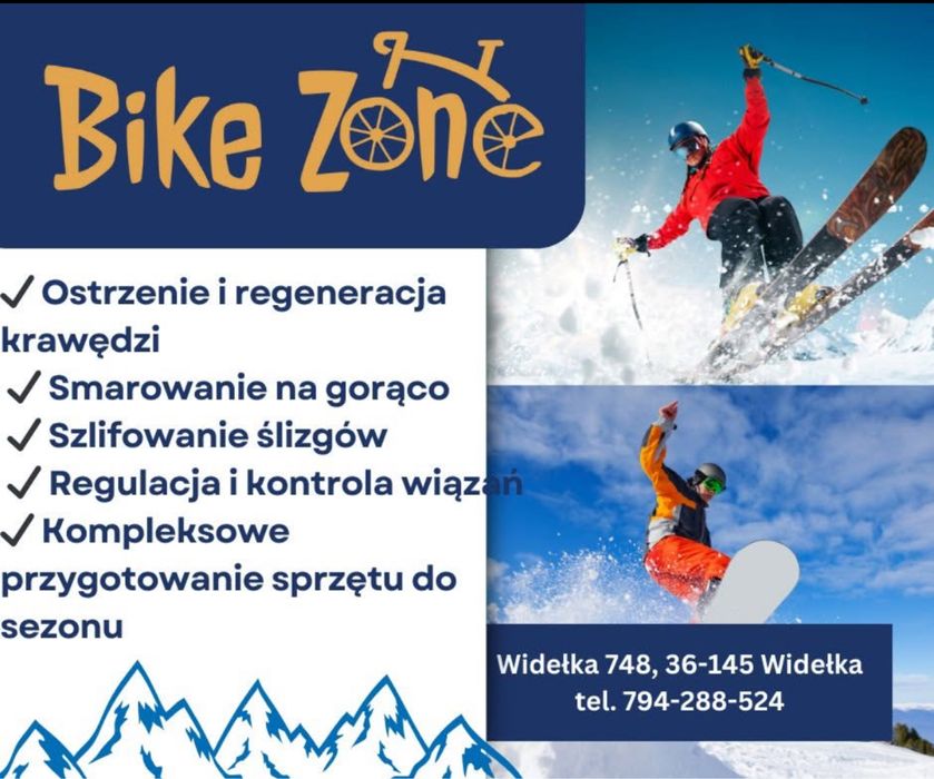 Serwis nart, snowboardu, ostrzenie, smarowanie, door to door