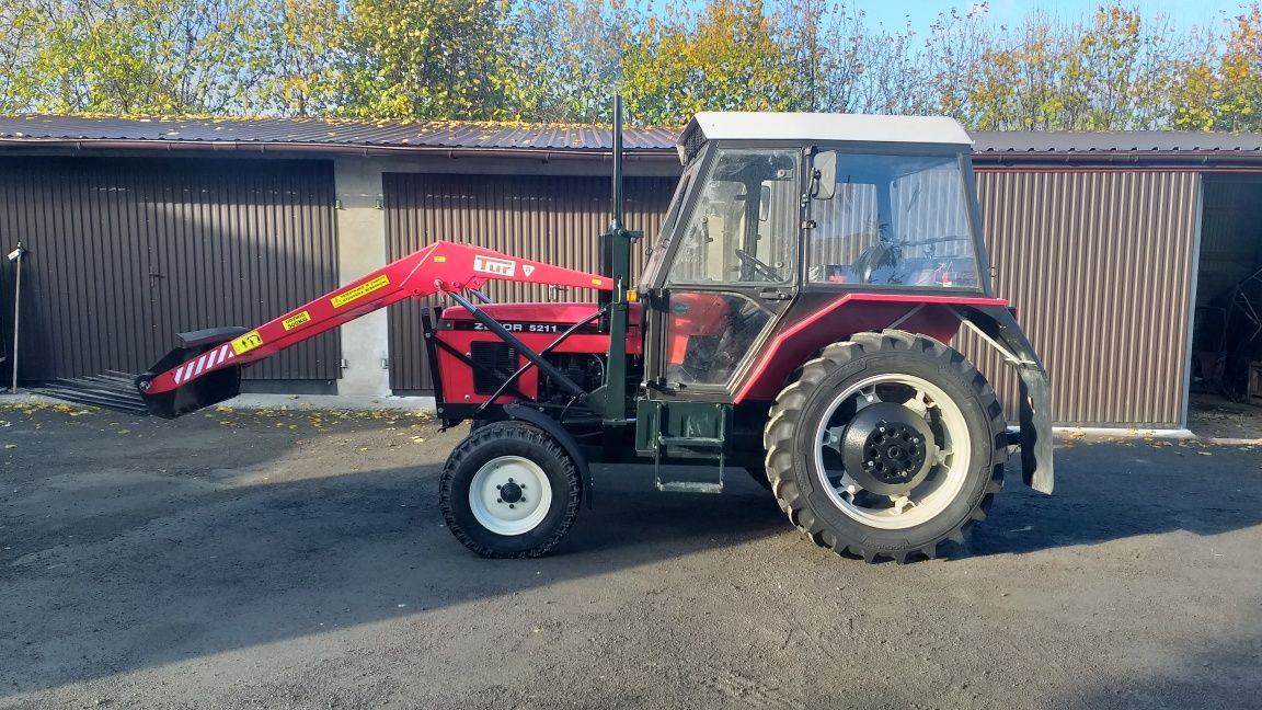 Zetor 5211 z ładowacz-tur 1990r 2 Właściciel z NIEMIEC Zadbany,ZAMIANA