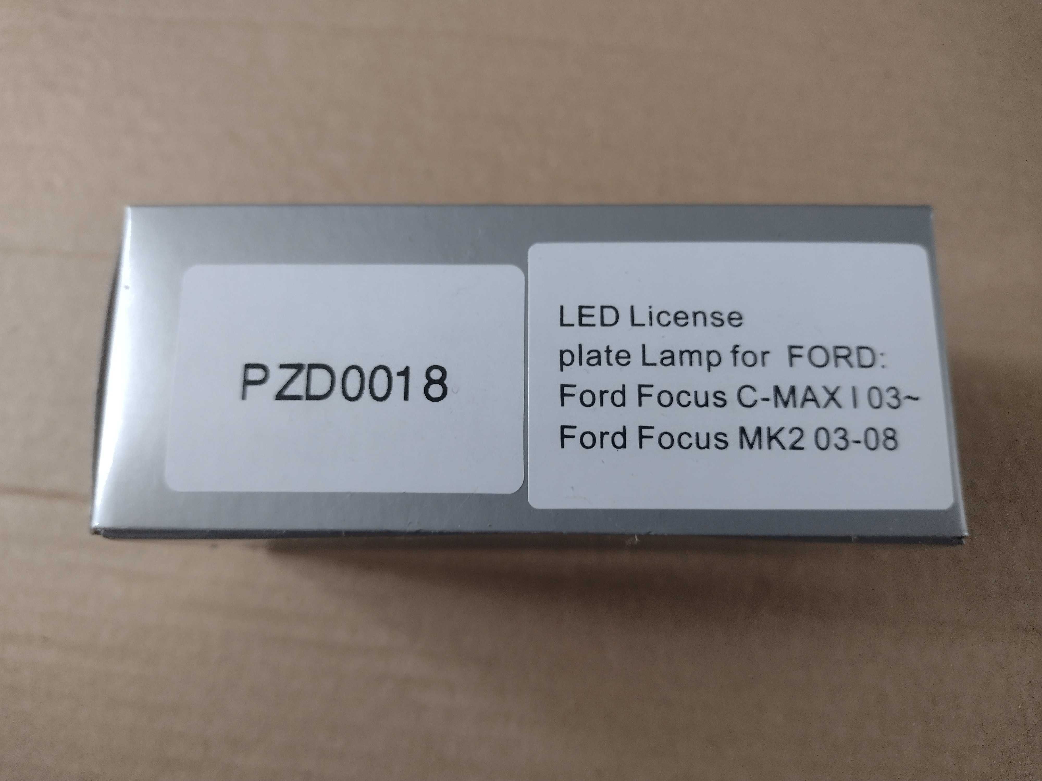 Podświetlenie tablicy rejestracyjnej Led Ford Focus MK2/ C-MAX