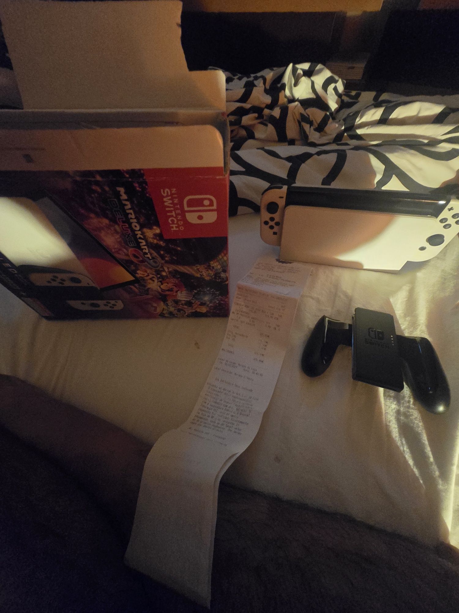 Nintendo switch  ainda com garantia.
