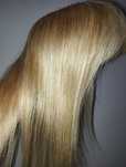 Topper tupet włosy naturalne blond