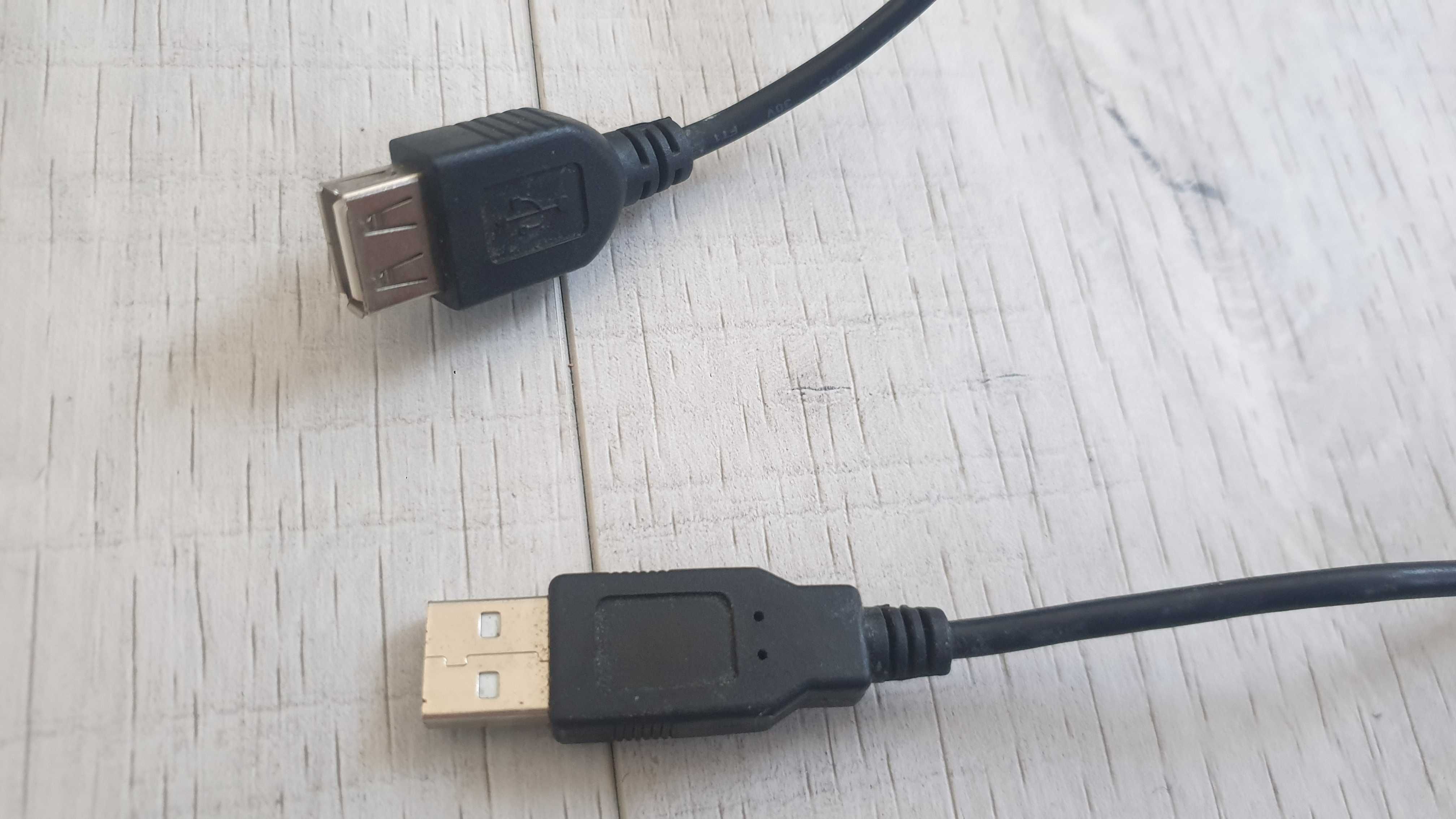 Kabel przedłużający USB, przedłużacz, 100 cm / 1 m