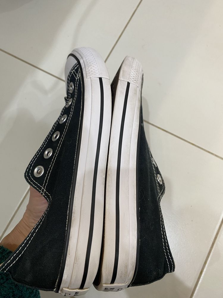 Converse czarne krotkie r 39