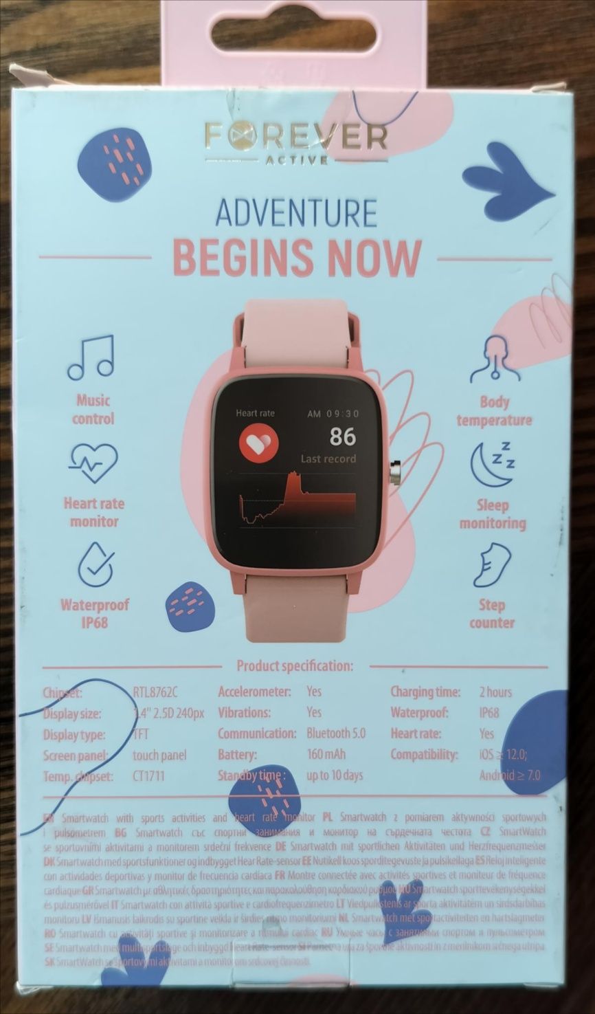 Smartwatch dziewczęcy Forever iGo Pro JW-200